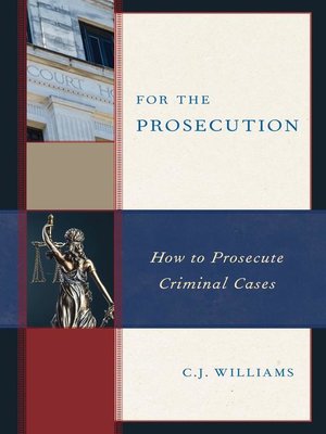 cover image of For the Prosecution